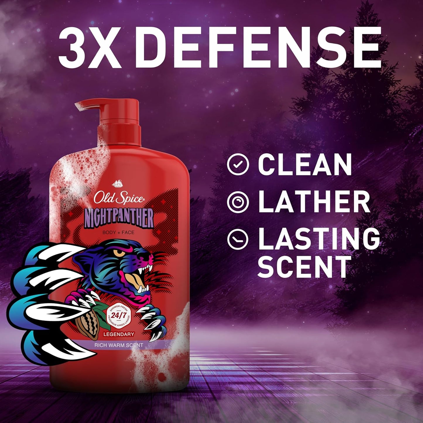 Old_Spice_Cleansing_Body_Wash_for_Men,_3X_Defense,_24/7_Shower_Fresh_with_Lasting_Scent,_2_in_1_Body_and_Face_Wash,_Daily_Men’s_Wash_and_Shower_Gel,_NightPanther_Rich_Warm_Masculine_Scent,_33.4_oz