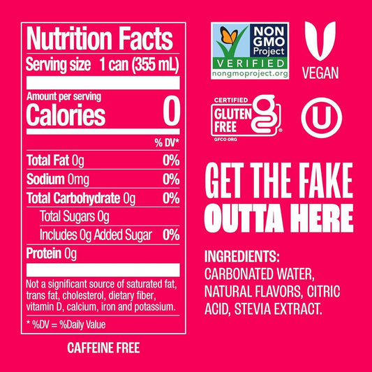 Zevia Zero Sugar Soda – Naturally Sweetened, Zero Calorie Sugar Free Soda - Non-GMO Project Verified, Gluten-Free, Vegan