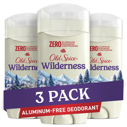 Old_Spice_Men's_Deodorant_Aluminum-Free_Wilderness_with_Lavender,_3oz_(Pack_of_3)