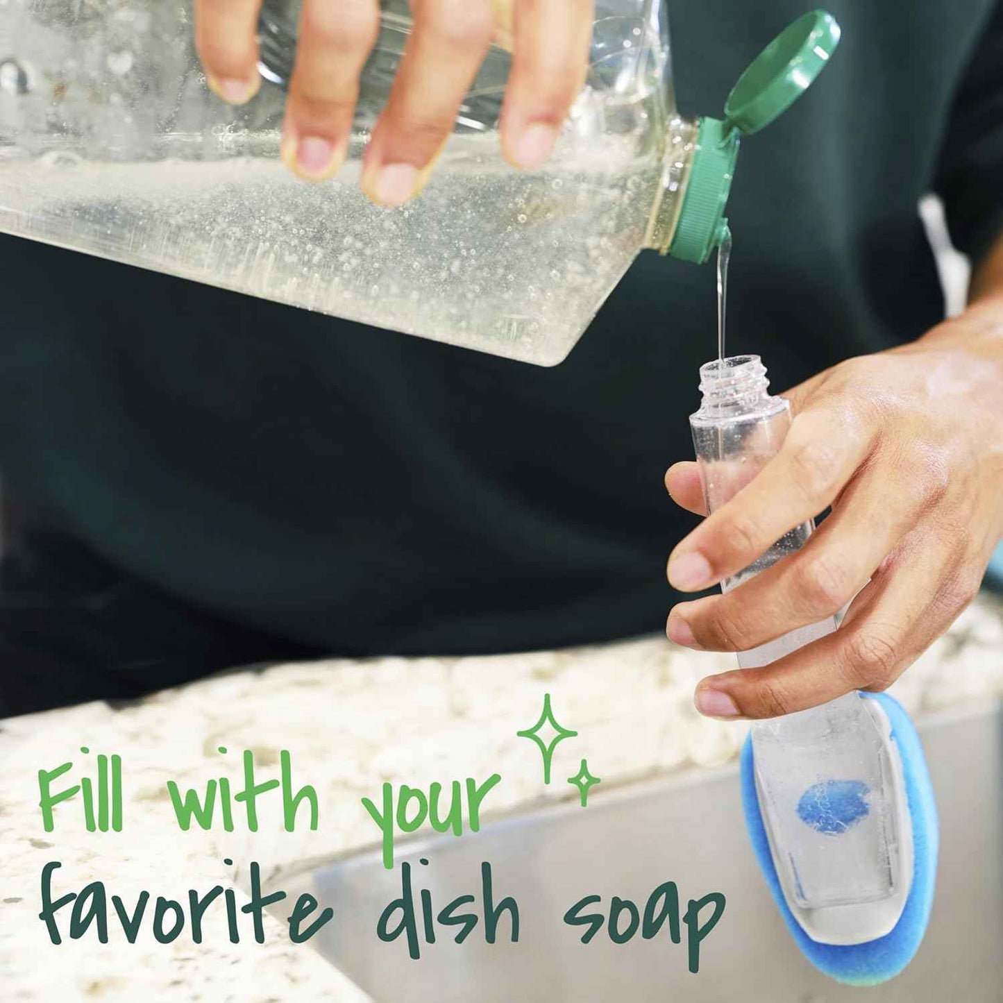 Scotch-Brite Non-Scratch, Fits All Scotch-Brite Dishwands
