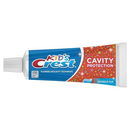 Crest Kid's Cavity Protection Toothpaste, Crest Kids Toothpaste, For Children And Toddlers 2+, 4.6 Oz (Pack of 3), Toothpaste For Kids, Packaging may vary