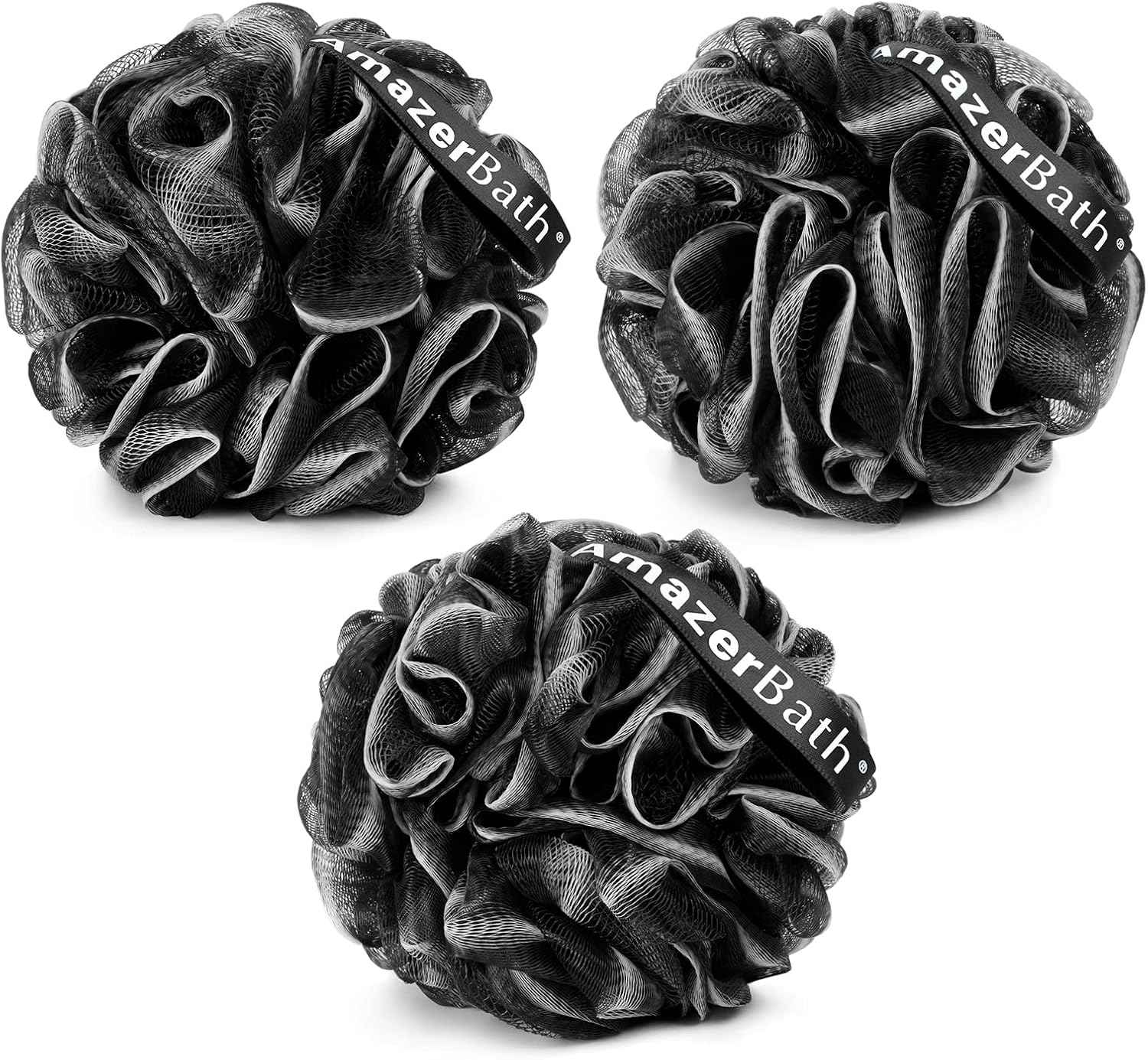 AmazerBath Loofah Sponge, Shower Loofah for Men and Women - Body Scrubber Loofa