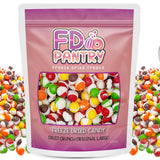 Fruit Crunch Various Flavors Rainbow - Freeze Dried Candy 10 oz - Assorted Fruit Flavors Large Pouch - Ideal Gift Snack Treat