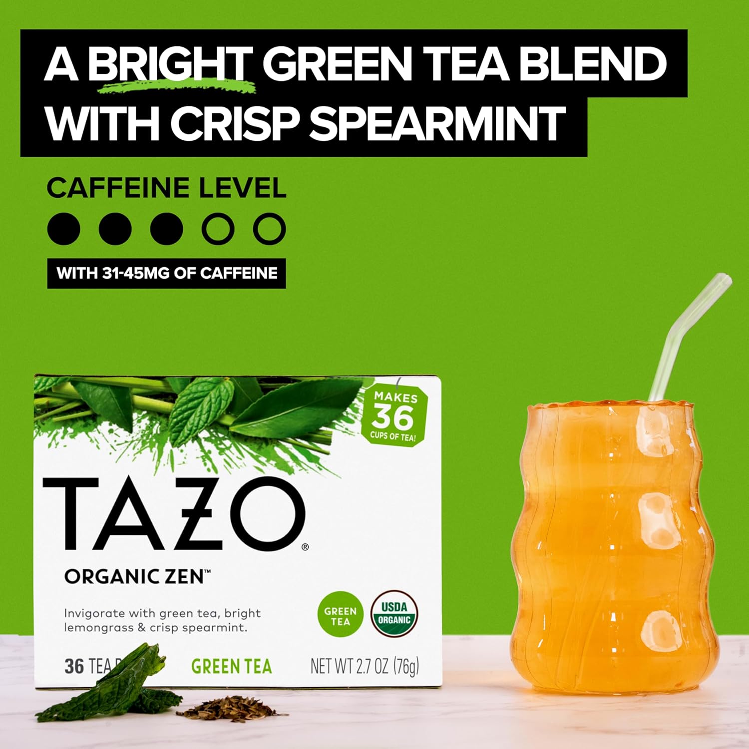 TAZO_Organic_Zen_Green_Tea,_Green_Tea_Zen_for_Health_and_Wellness,_144_Total_Tea_Bags_(36ct_-_Pack_of_4)