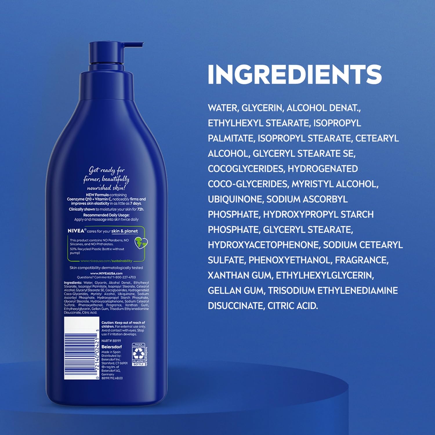 NIVEA_Nourishing_Hydration_Skin_Firming_Body_Lotion_with_Q10_and_Vitamin_C,_72-Hour_Body_Moisturizer_for_Dry_to_Very_Dry_Skin,_16.9_Fl_Oz_Pump_Bottle