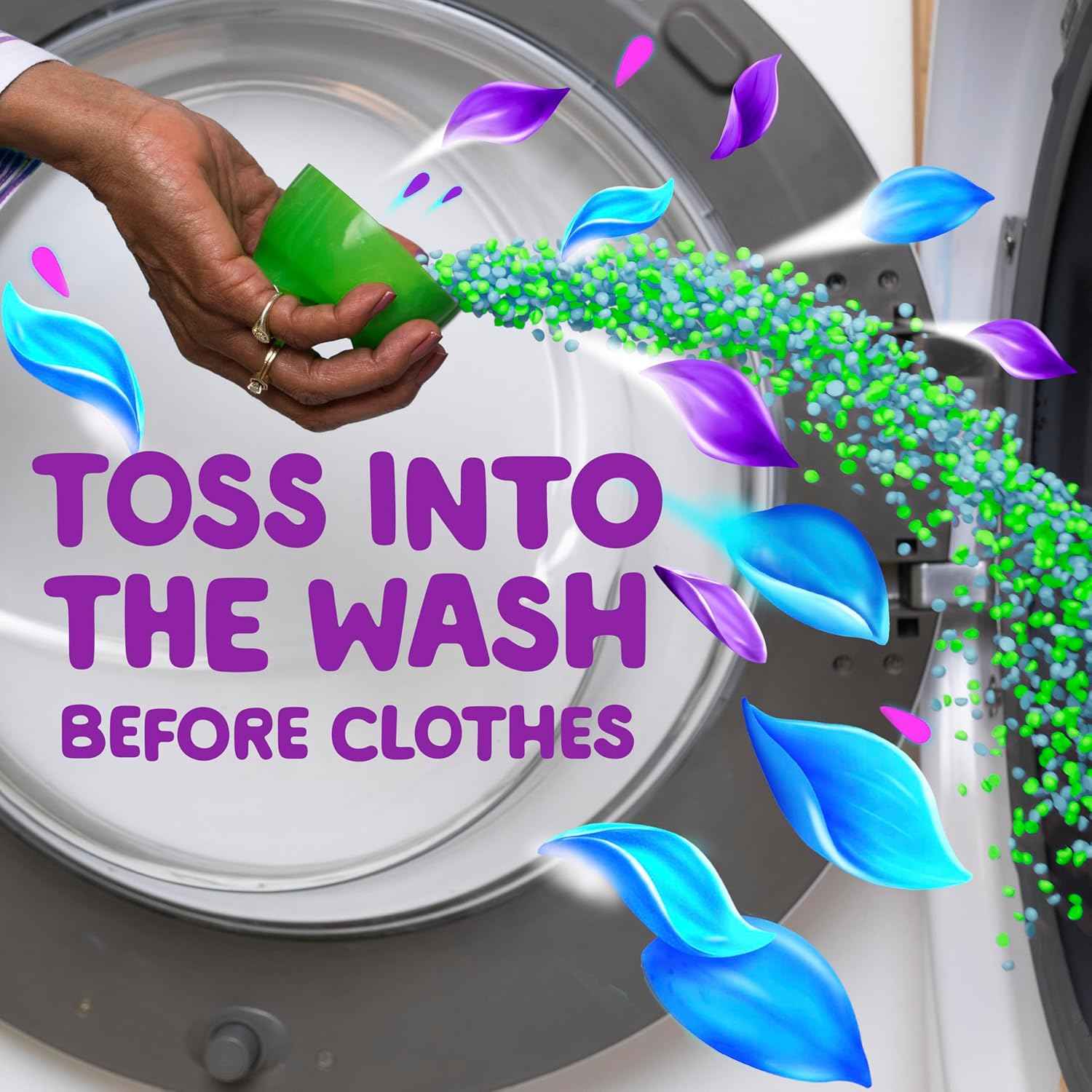 Gain Odor Defense In-wash Scent Booster, Super Fresh Blast scent, 2 in 1 Freshness plus Odor Protection, laundry scent beads