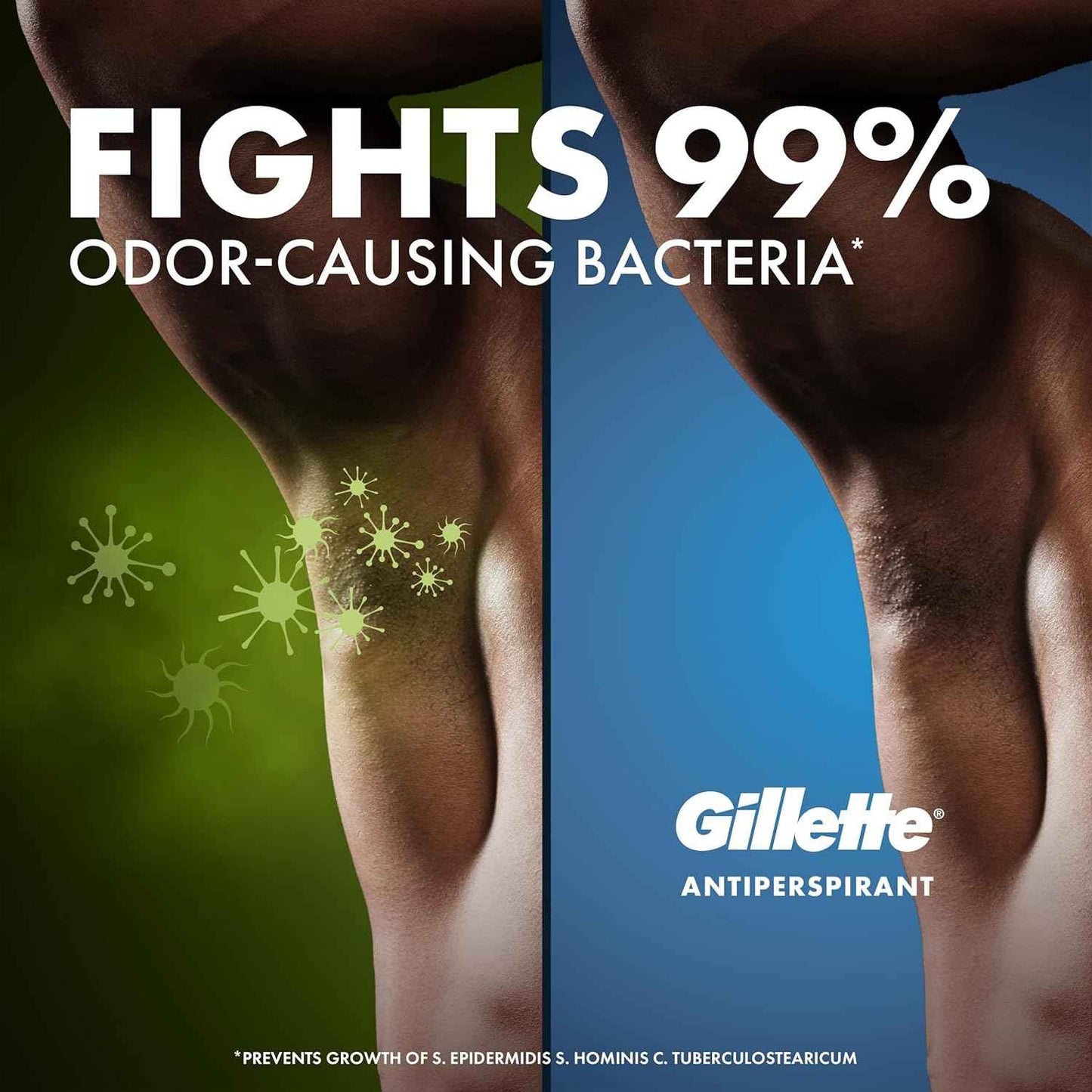 Gillette Antiperspirant and Deodorant for Men, 72hr Sweat & Odor Protection, Long Lasting Freshness, Anti-White Mark Technology, Clear Gel
