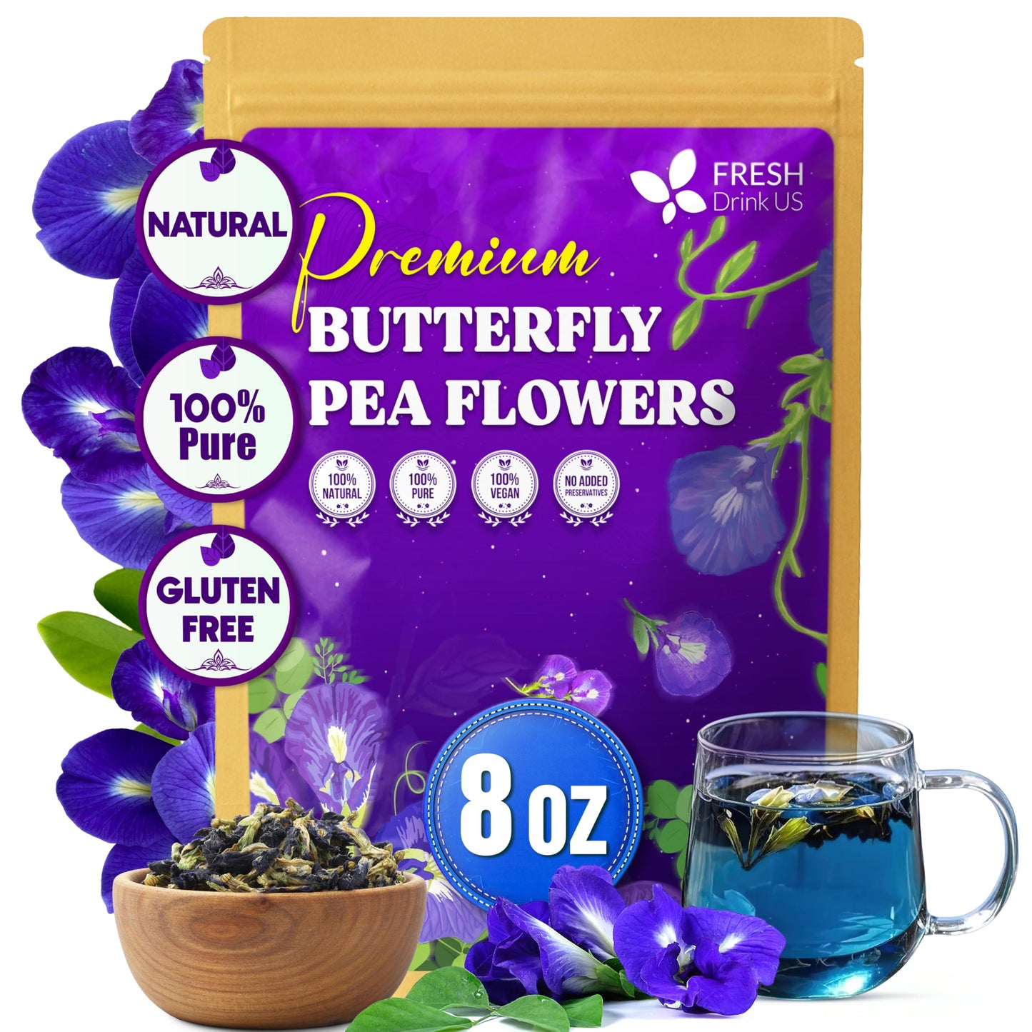 Butterfly Pea - 8oz
