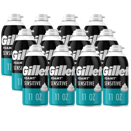 Gillette Foamy Shaving Cream, Sensitive Skin