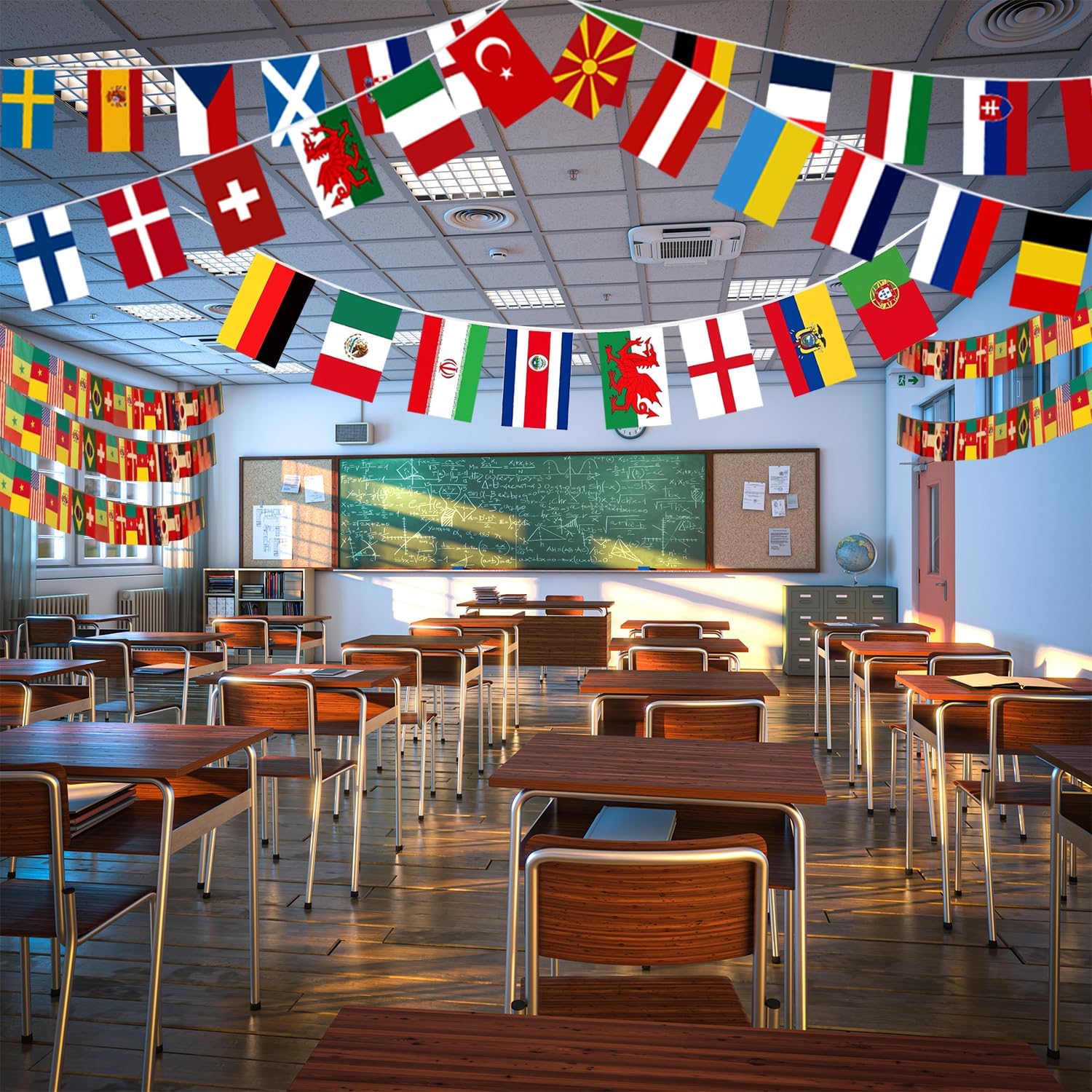 100_Countries_String_Flag_Banner_Set-_82Ft_International_World_Flags_Bunting_Durable_Mini_Polyester_Flags_for_Party_Decorations,_Classroom,_Sports_Events,_Olympics,_World_Cup_&_Cultural_Festival_Decor