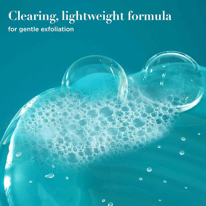 OGX ProGrowth + Peptide Clarifying Shampoo, Gentle Exfoliating Scalp Shampoo Supports Natural Hair Growth by Removing Scalp Build-Up, 1.5% Mandelic Acid, 13 fl. oz