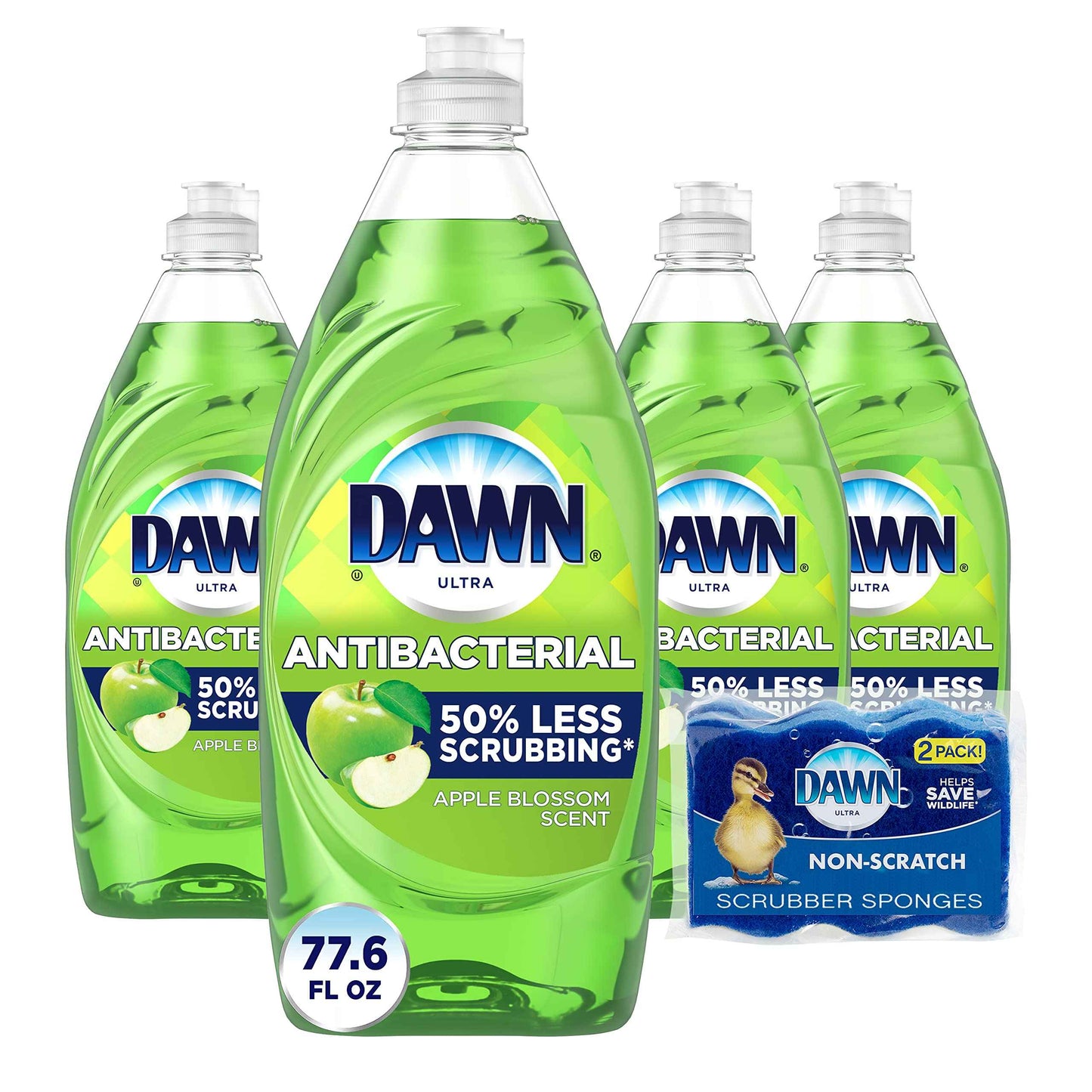 Dawn Ultra Antibacterial Dishwashing Liquid Dish Soap