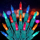 Multicolor - Green Wire - 100 Count