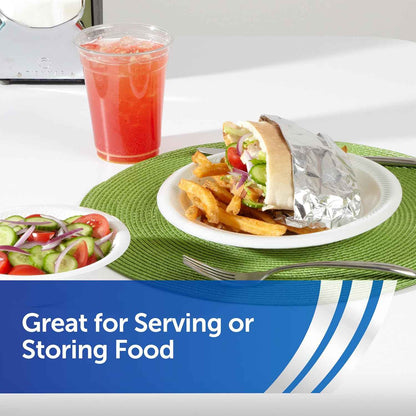 Reynolds Foodservice Pre-Cut Aluminum Foil Sheets, Great for Concessions, Catering, Cafeterias, and Restaurants, Easily Moldable Around Food