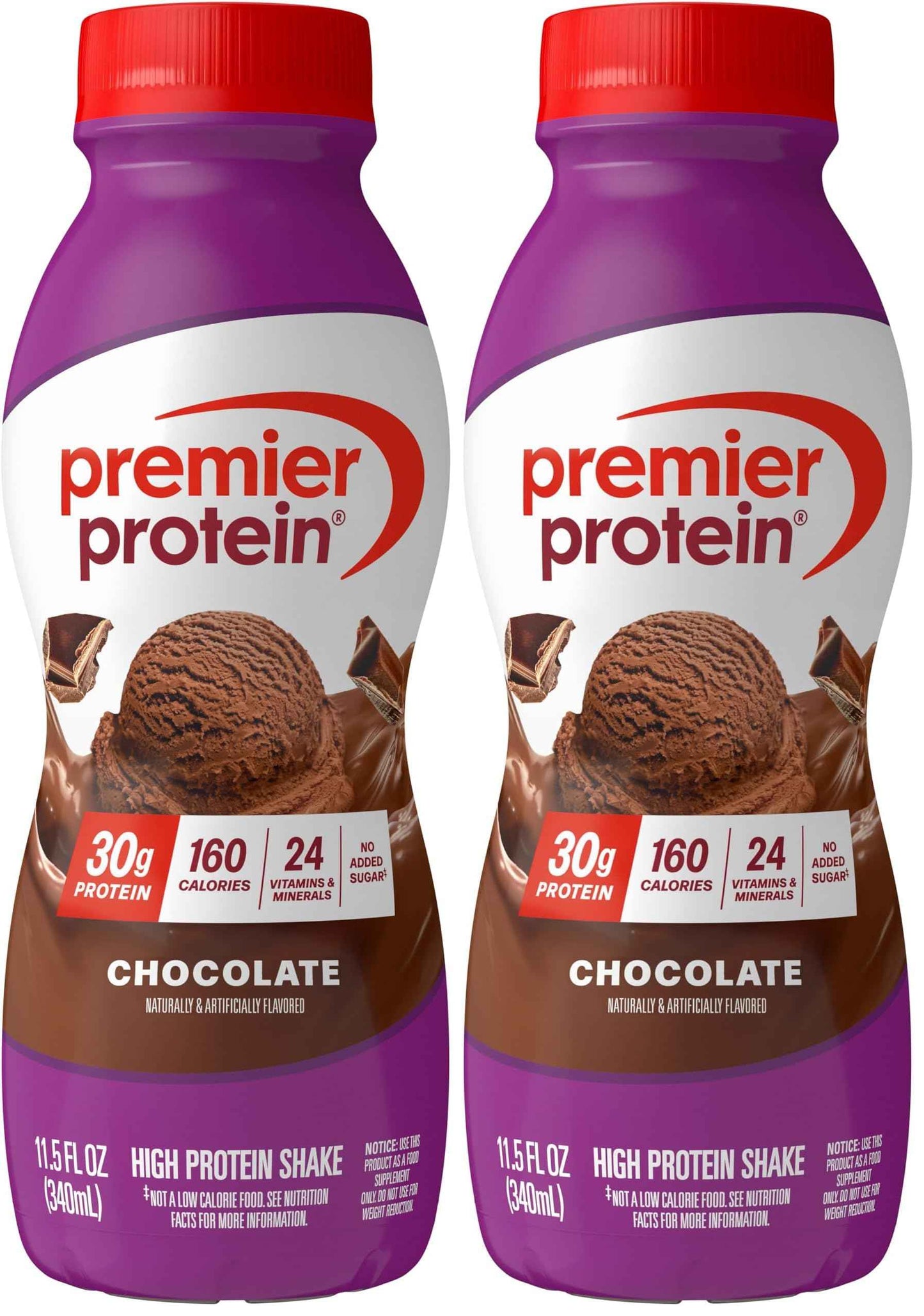Premier Protein Shake, 30g Protein, No Added Sugar, 24 Vitamins & Minerals to Support Immune Health, 11.5 fl oz