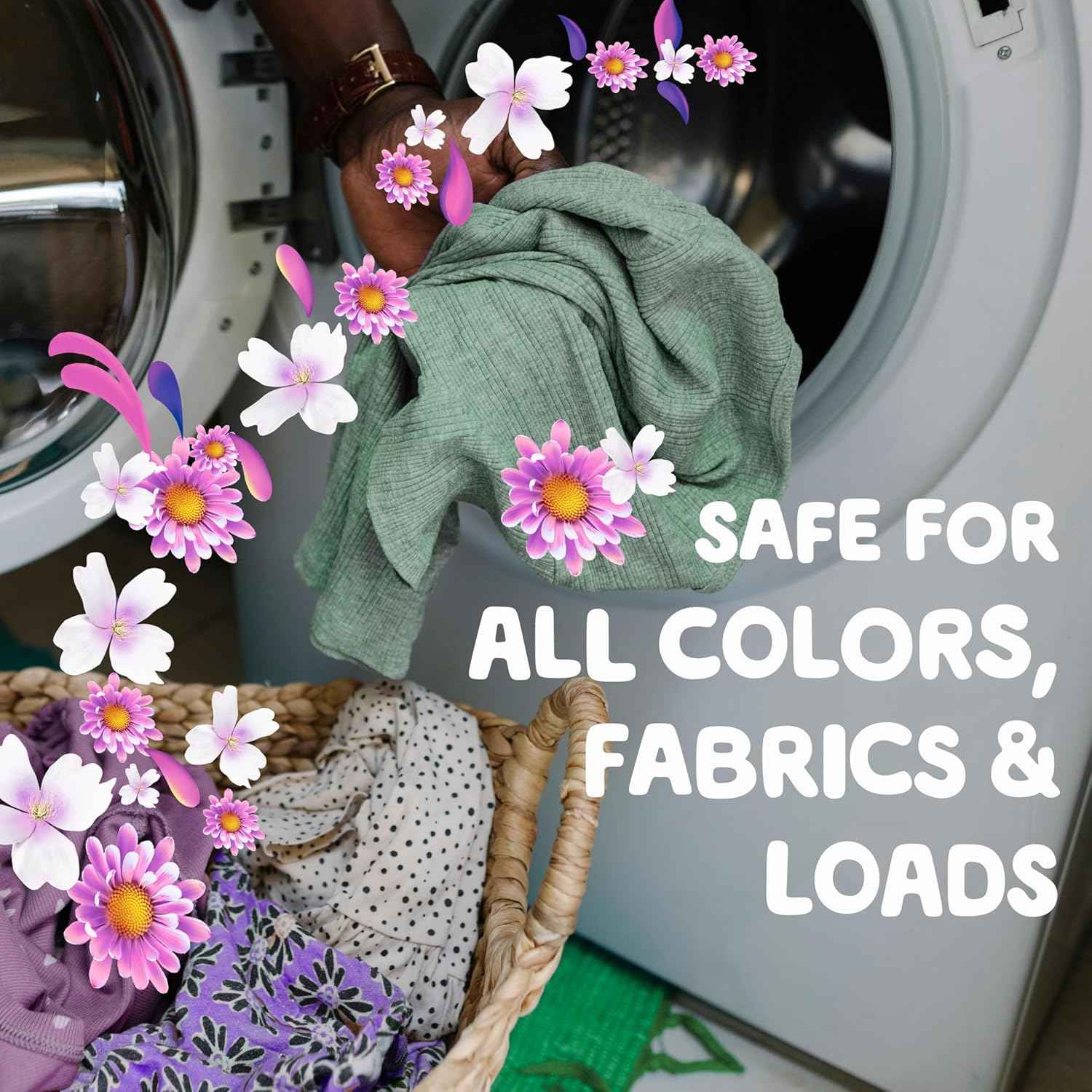 Gain In-Wash Laundry Scent Booster Beads, Moonlight Breeze Scent, Fresh Extender + Odor Protection