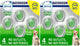 Fresh - 4 Count (Pack of 2)