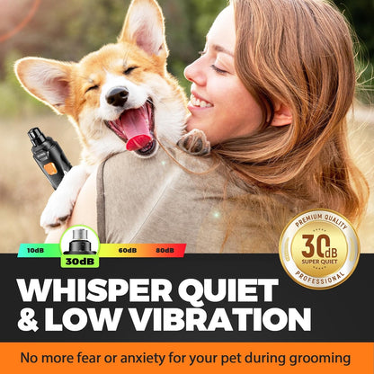 Whisper_Quiet_Dog_Nail_Grinder_with_4_LED_Lights,_Safe_&_Stress-Free_for_Sensitive_Dogs_Cats_of_All_Breeds_&_Sizes,_3_Grinding_Bits,_3-Speed,_Pet_Nail_Trimmers,_Rechargeable_Painless_Grooming_Kit