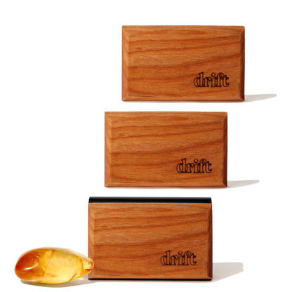 Drift Car Air Freshener - Wood Air Freshener - Car Odor Eliminator - Starter Kit