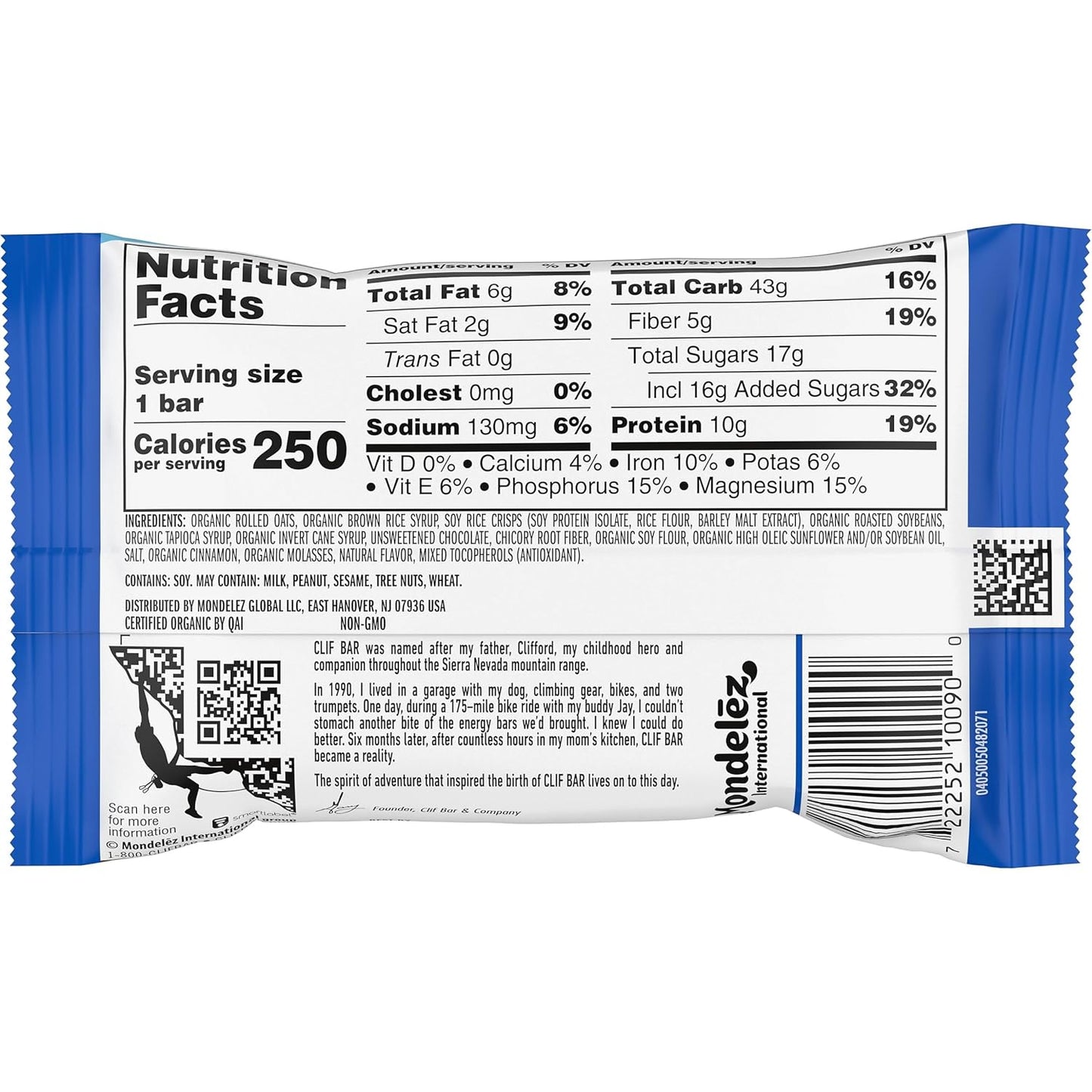 CLIF_BAR_-_Energy_Protein_Bars_-_Chocolate_Chip_-_Made_with_Organic_Oats_-_Energy_Bars_-_Non-GMO_-_(1_Count)