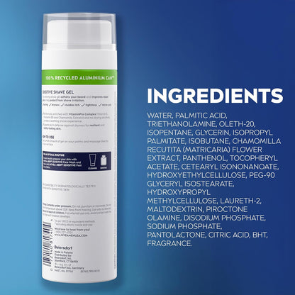 NIVEA_MEN_Sensitive_Shave_Gel,_Shaving_Gel_for_Men_with_Sensitive_Skin,_Enriched_with_VitaminPro_Complex,_7_Oz_Can,_Pack_of_3