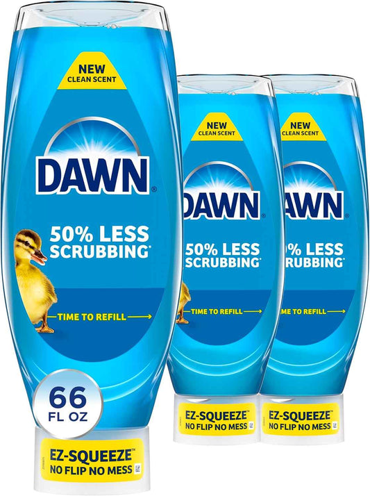 Dawn Ultra EZ-Squeeze Dish Soap, Dishwashing Liquid, Original