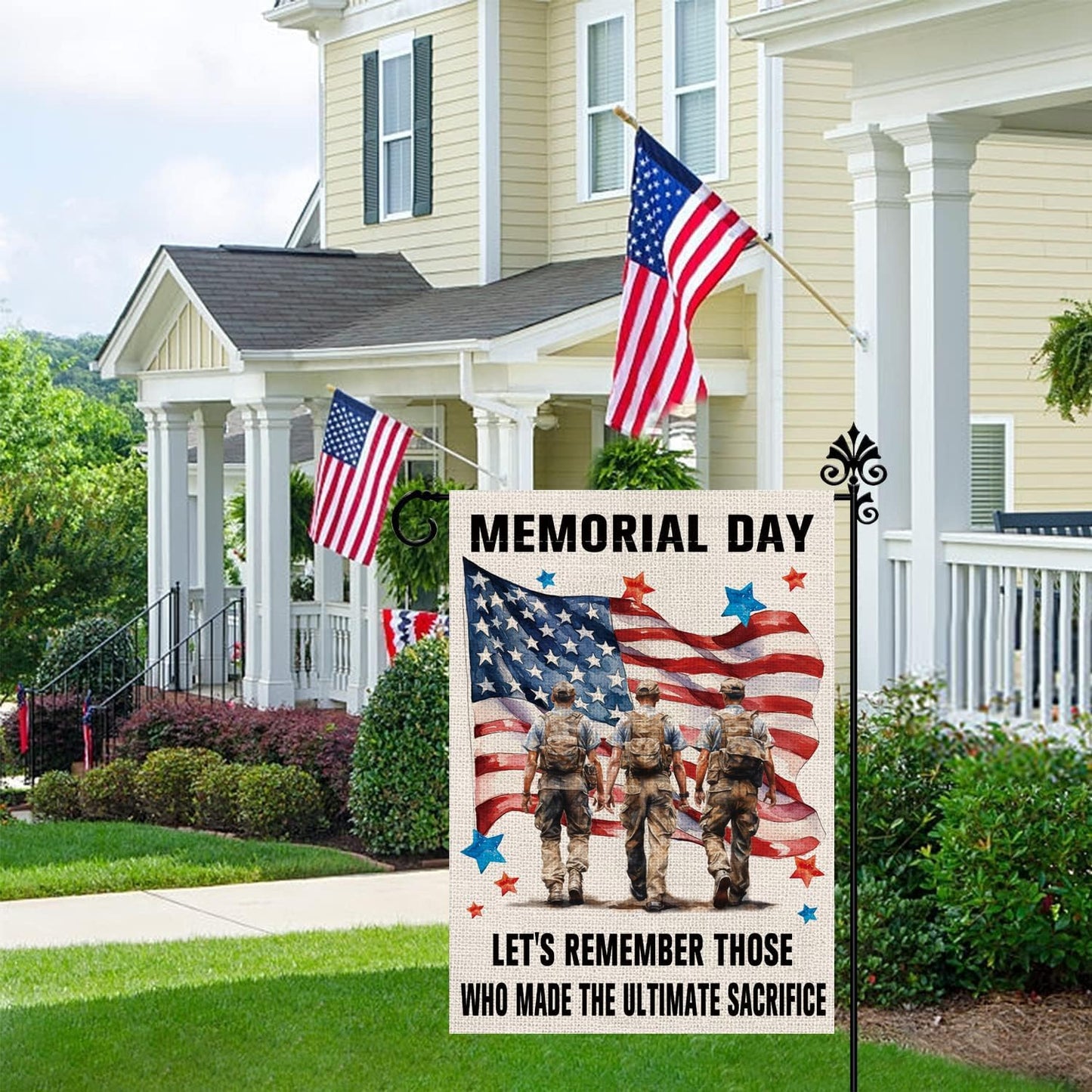 Memorial_Day_Garden_Flag_Patriotic_4th_of_July_Stars_and_Stripes_Veterans_American_Patriotic_Vertical_Double_Sided_Yard_Outdoor_Decor_12.5x18_Inch