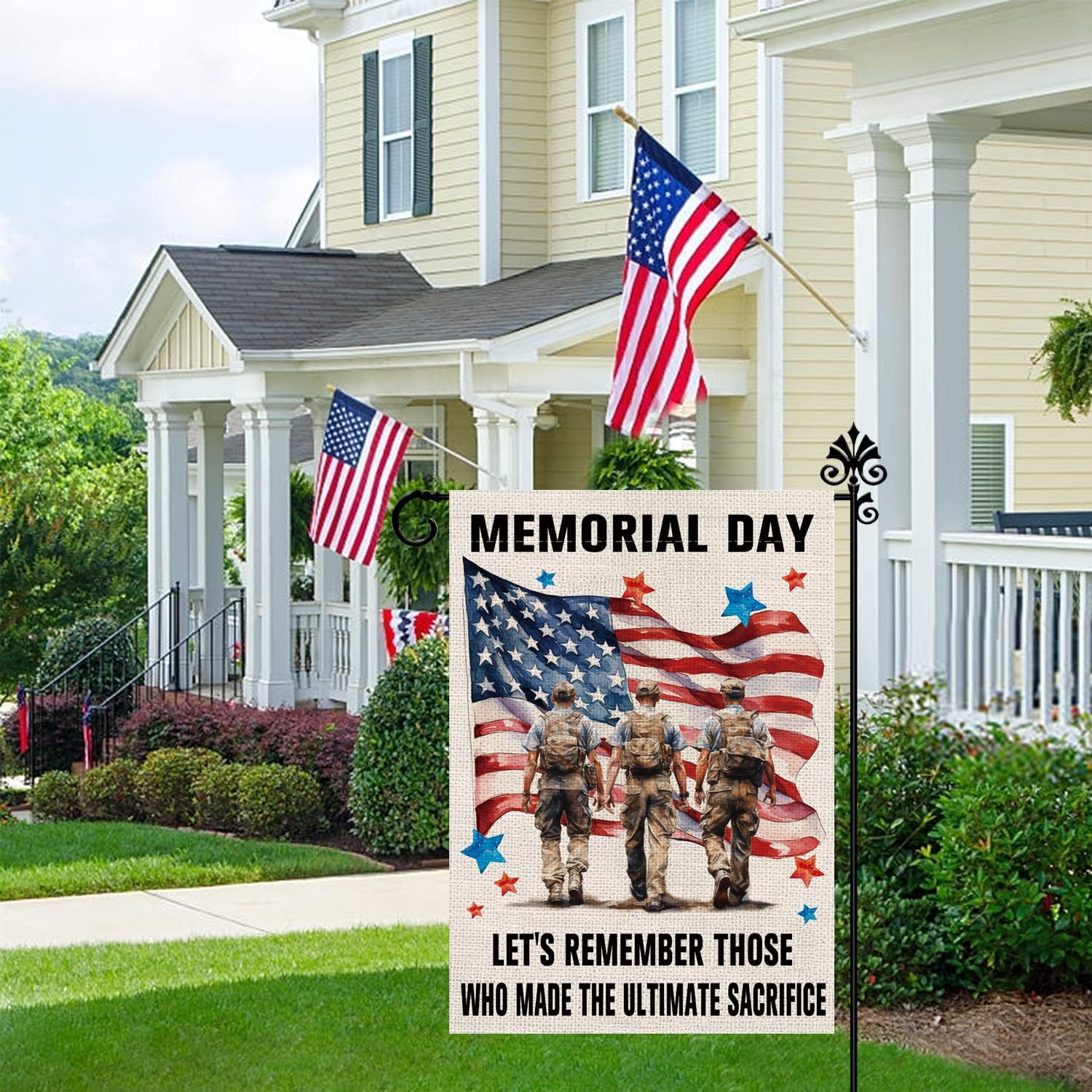 Memorial_Day_Garden_Flag_Patriotic_4th_of_July_Stars_and_Stripes_Veterans_American_Patriotic_Vertical_Double_Sided_Yard_Outdoor_Decor_12.5x18_Inch