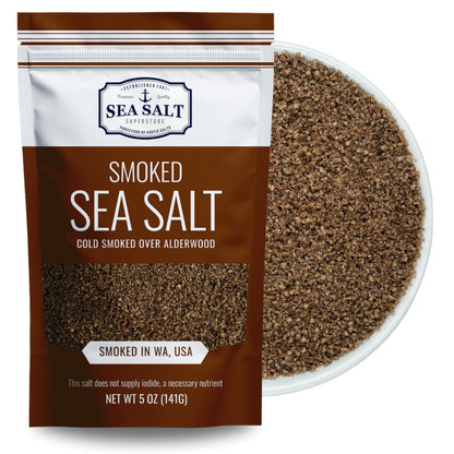 Smoked Sea Salt - 5 Ounce (Pack of 1)