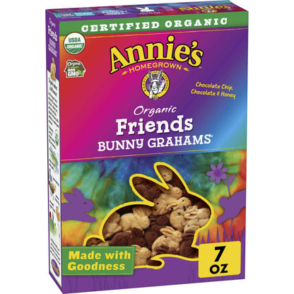 Annie's Organic Bunny Grahams Snacks, Neapolitan, 7.5 oz - Easter Day