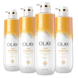 Olay Body Wash for Women, Elasticity Boosting, Collagen Peptide Serum Complex, Renews Moisture, Free of Parabens & Phthalates