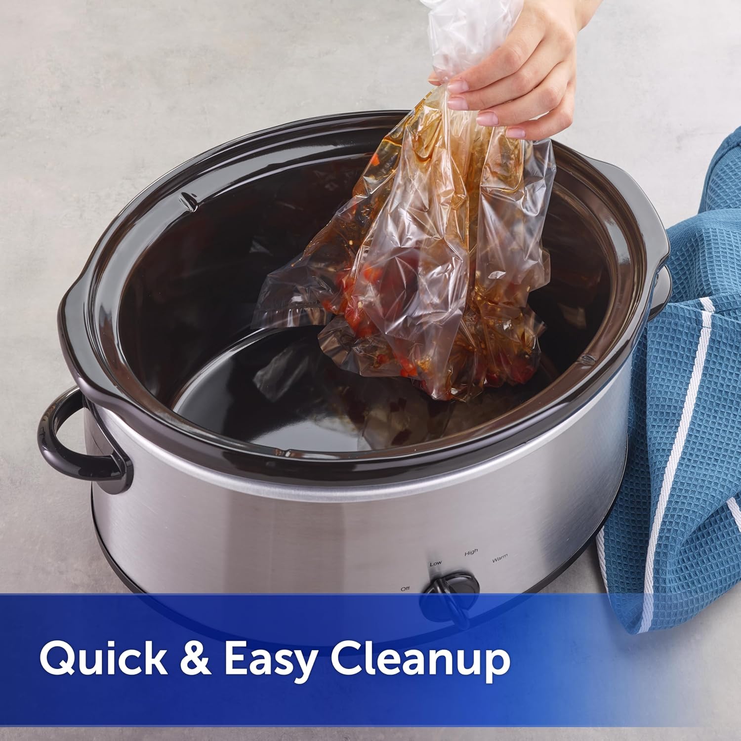 ​​Reynolds_Kitchens_Bulk_Slow_Cooker_Liners,_20_Count,_Fits_3-8_Quart_Round_and_Oval_Slow_Cookers,_Regular_Size,_BPA-Free_Nylon_Blend_Construction,_Heat-Resistant_Up_to_400F,_Prevents_Stuck_on_Food​