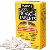 Harris Roach Tablets, Boric Acid Roach and Insects Killer with Lure, Alternative to Bait Traps