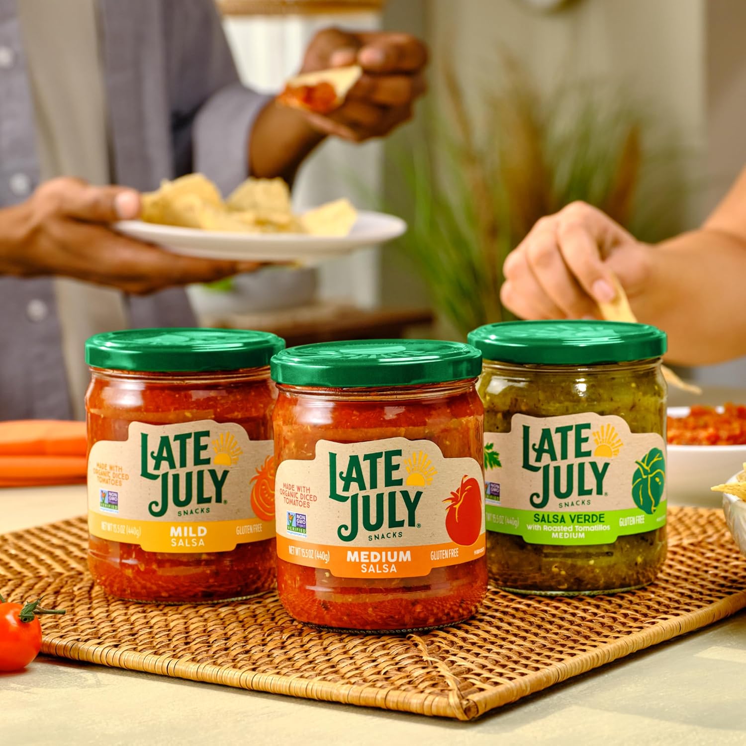 Late_July_Snacks_Salsa_Verde_with_Roasted_Tomatillos,_Medium,_15.5_oz_Jar