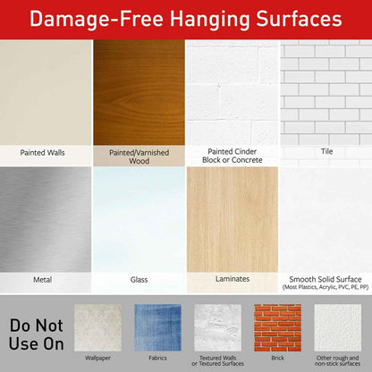 Command Bathroom Hook with Water-Resistant Strips, 1-Hook, 2-Strips, Organize Damage-Free