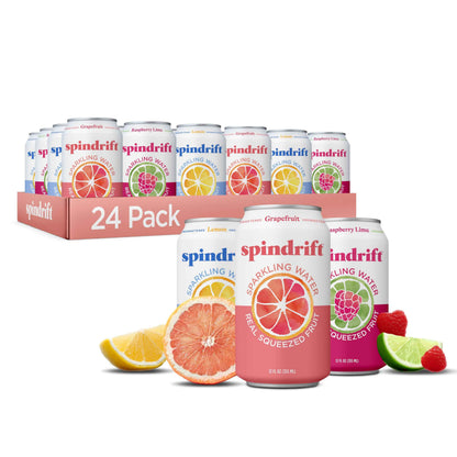 Spindrift Flavor Variety,12 Fl Oz