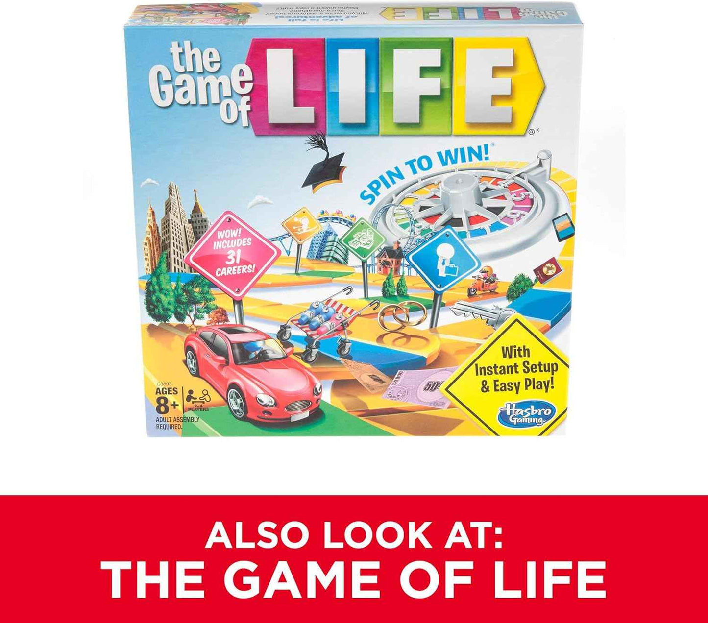 Hasbro Gaming Scrabble Deluxe Edition Board Game,
