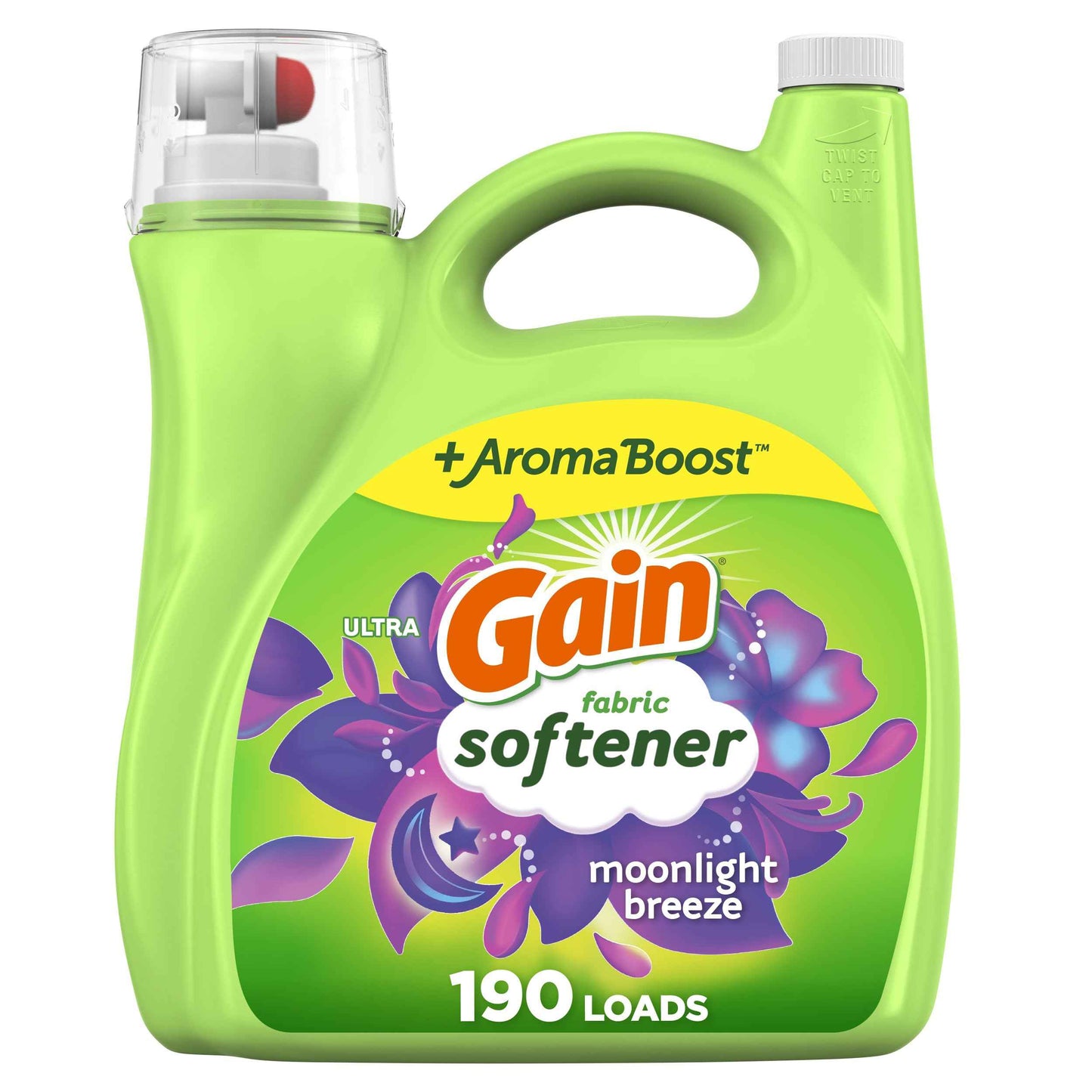 Gain Moonlight Breeze Fabric Softener, Smooth Touch Laundry Conditioner Liquid