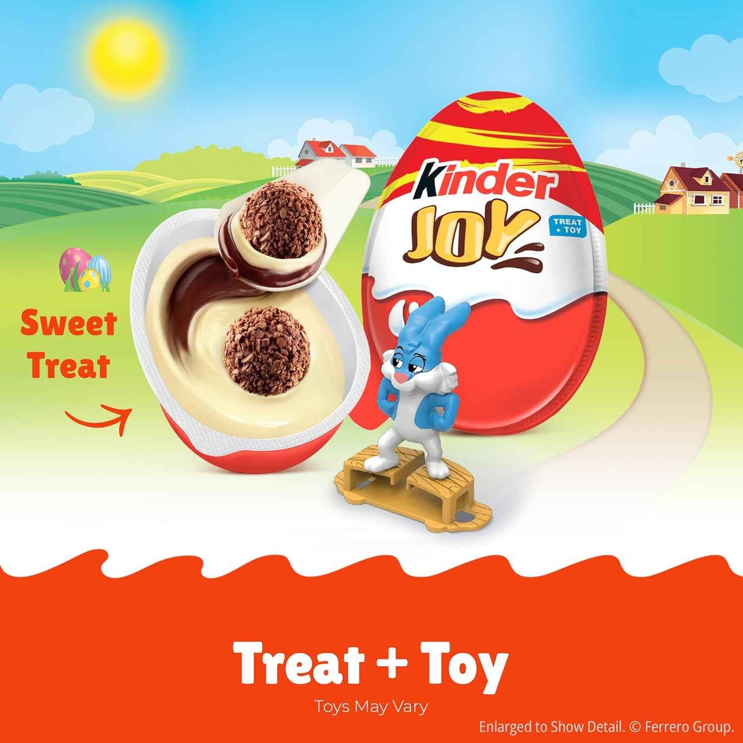 Kinder Joy Eggs, Treat Plus Toy, Chocolatey Wafer Bites, Individually Wrapped, 15 Count, 10.5 oz