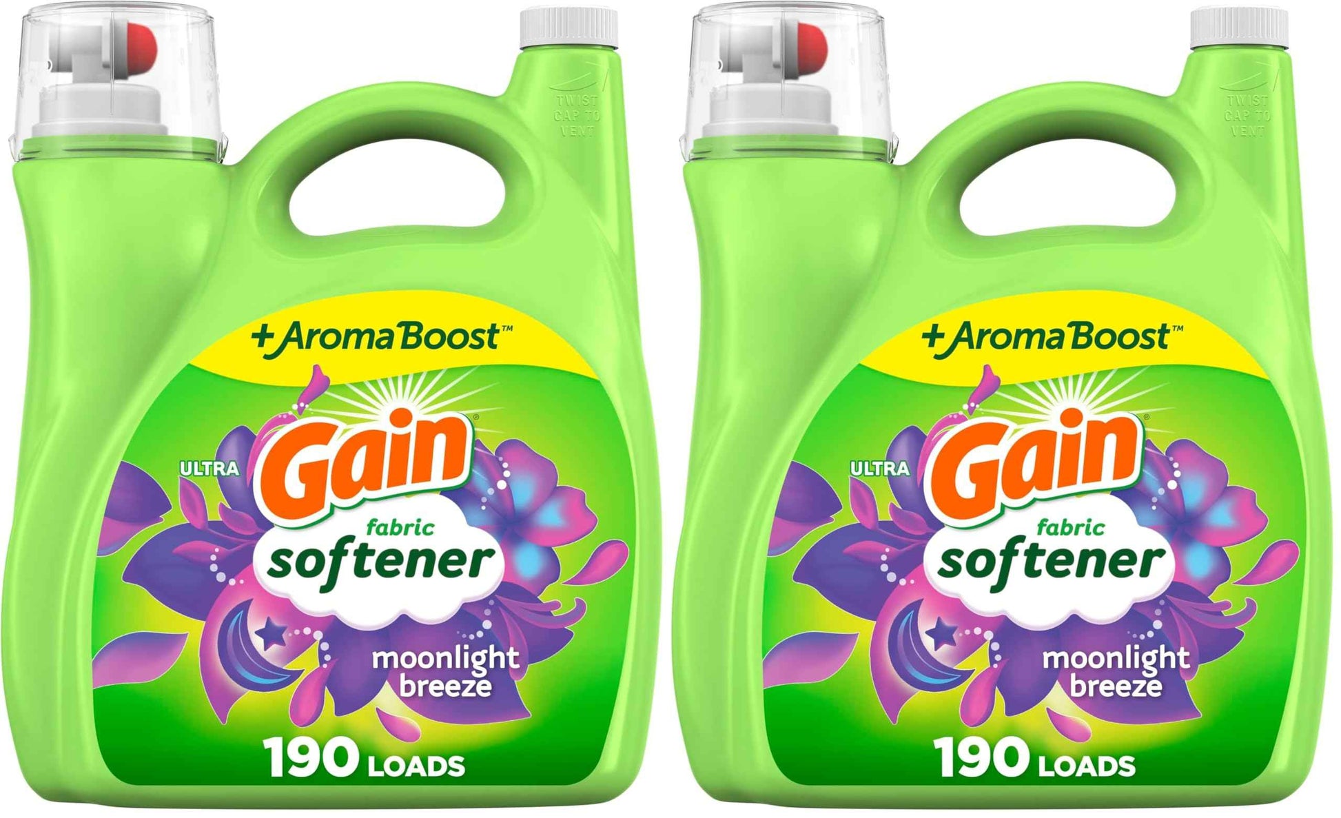 Gain Moonlight Breeze Fabric Softener, Smooth Touch Laundry Conditioner Liquid