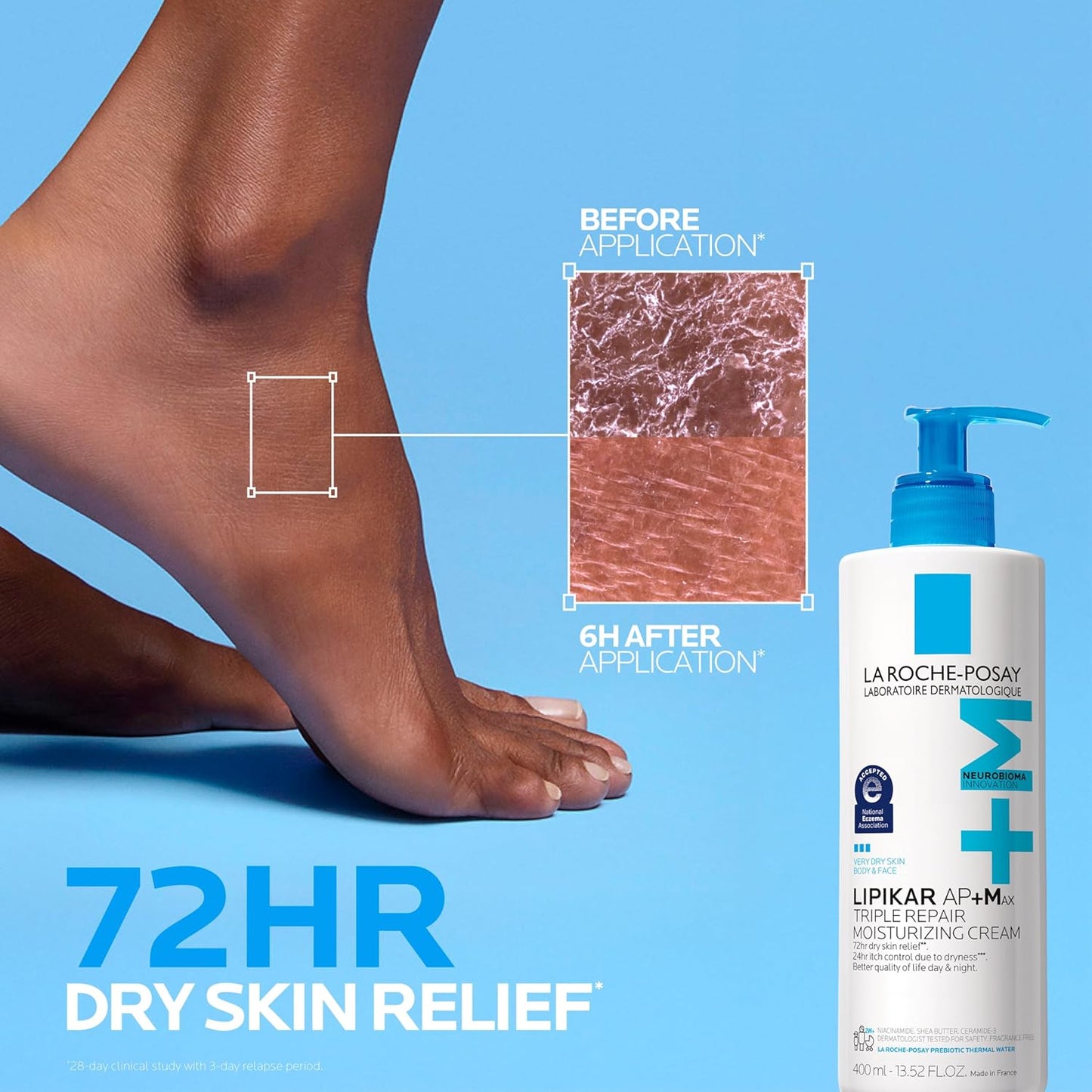 La_Roche-Posay_Lipikar_AP+MAX_Triple_Repair_Moisturizing_Body_Cream_|_Face_&_Body_Lotion_for_Dry_Skin_with_Shea_Butter_&_Niacinamide_|_Gentle_Moisturizer_for_Very_Dry,_Rough_&_Sensitive_Skin