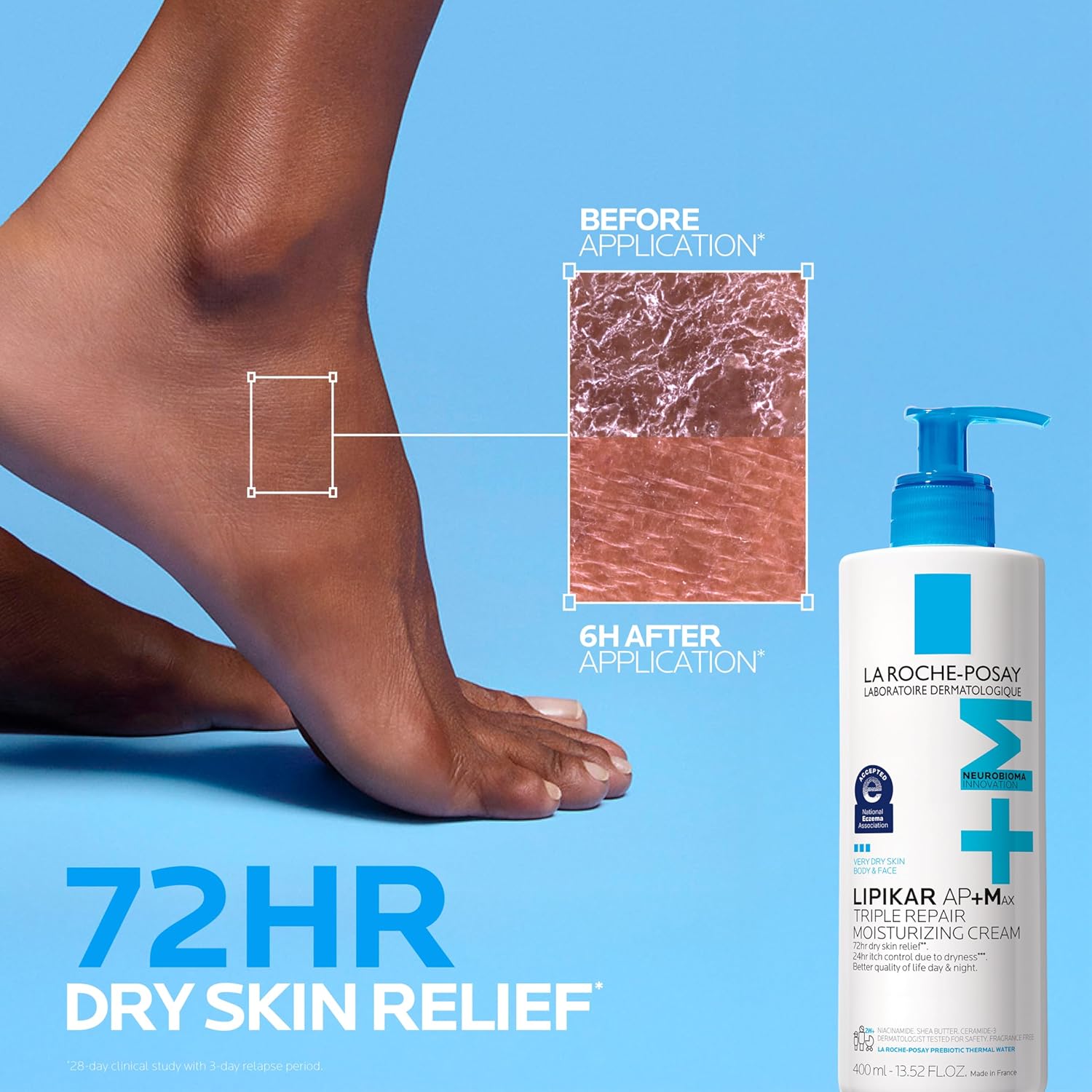 La_Roche-Posay_Lipikar_AP+MAX_Triple_Repair_Moisturizing_Body_Cream_|_Face_&_Body_Lotion_for_Dry_Skin_with_Shea_Butter_&_Niacinamide_|_Gentle_Moisturizer_for_Very_Dry,_Rough_&_Sensitive_Skin