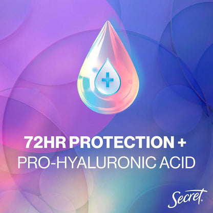 Secret_Fresh_Antiperspirant_Deodorant_for_Women,_72hr_Breathable_Sweat_&_Odor_Protection,_Instant_Freshness_&_Gentle,_PH_Balancing_Minerals,_Clear_Gel,_Relaxing_Lavender_Scent,_2.6_oz