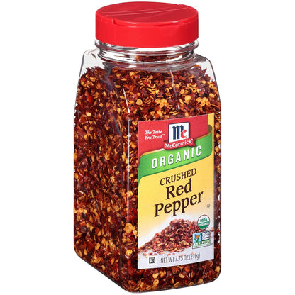 McCormick_Organic_Crushed_Red_Pepper,_7.75_oz