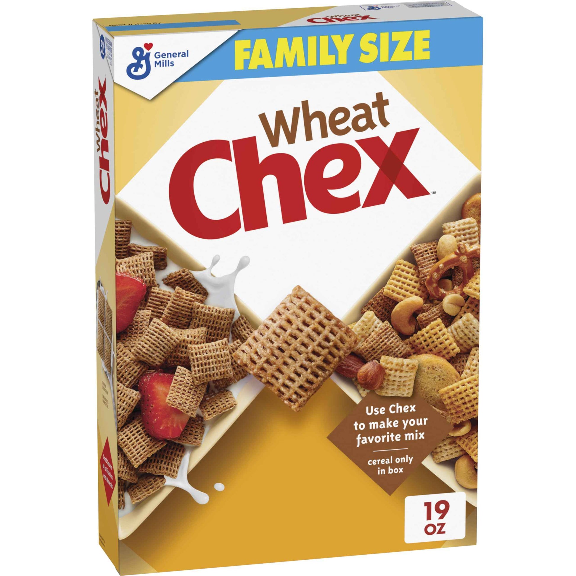 Wheat Chex Breakfast Cereal, Homemade Chex Mix Ingredient