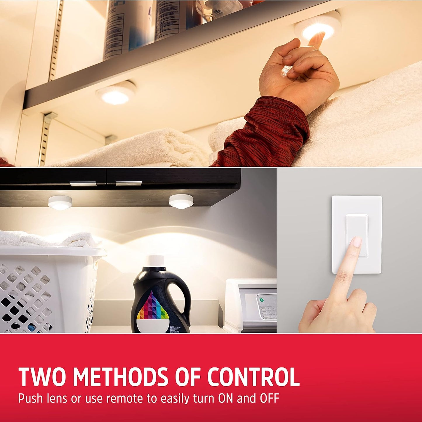 Energizer_LED_Puck_Lights,_Wall_Switch_Remote,_2_Pack,_Battery_Operated,_Under_Cabinet_Lighting,_Wireless_Lights,_50_ft_Range,_Perfect_for_Kitchen_Under_Cabinet,_Laundry_Room,_and_More,_58822-T1