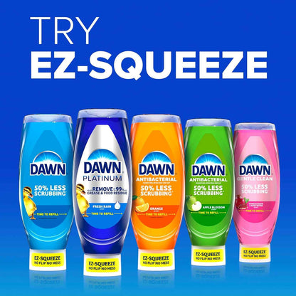 Dawn Ultra EZ-Squeeze Dish Soap, Dishwashing Liquid, Original