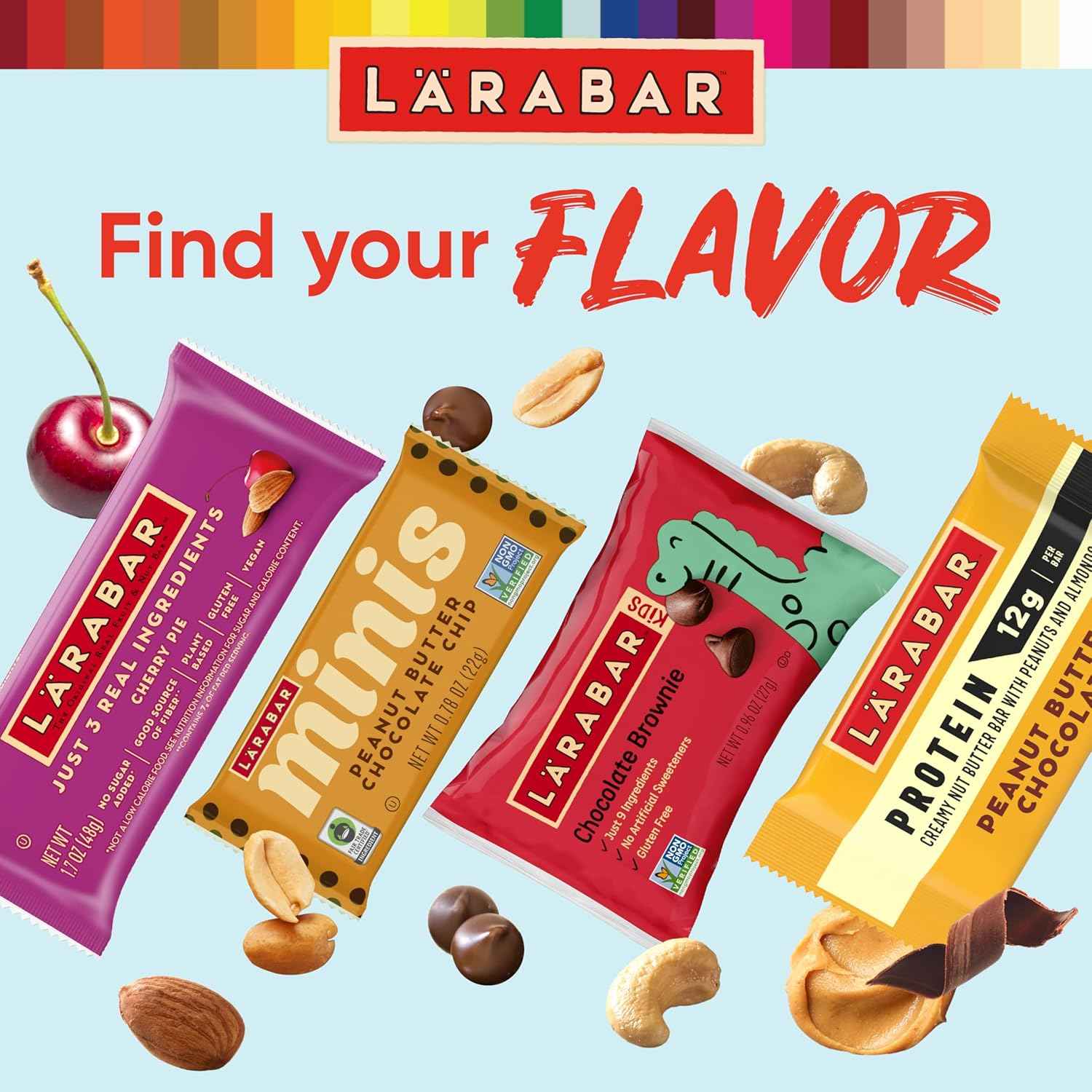 Larabar Cherry Pie Fruit and Nut Bar, Gluten Free and Vegan