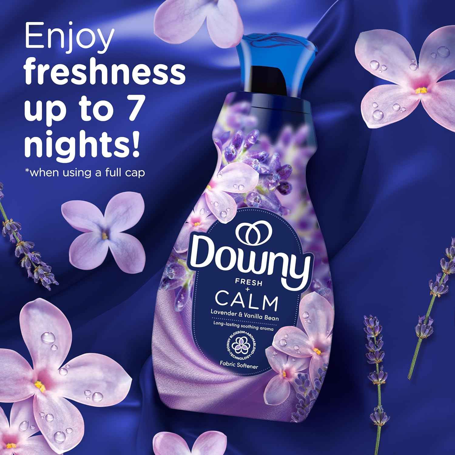 Downy Infusions CALM Liquid Fabric Softener, Fabric Conditioner For Softness And Scent