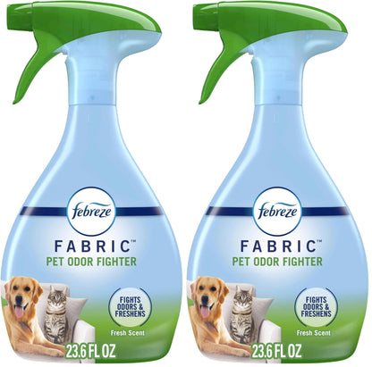 Febreze Fabric Spray Air Freshener, Odor-Fighting Fabric Refresher, Sneaker Balls Alternative, Couch Cleaner, Linen Spray, Multi-Use, Pet Odor Fighter Scent